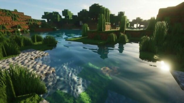 Nvidia teams up with Minecraft creators to show off new ray-traced