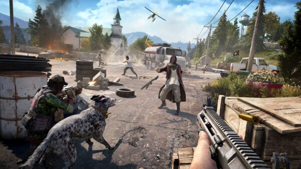 This isn't far cry 7 - it's far cry 5, but it's the best we have at the moment.