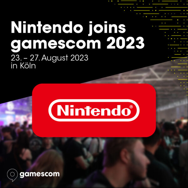 Announcement that Nintendo will join Gamescom 2023