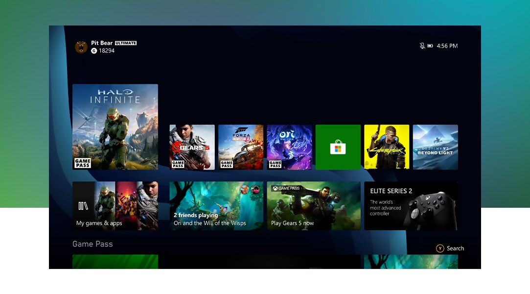 xbox dashboard