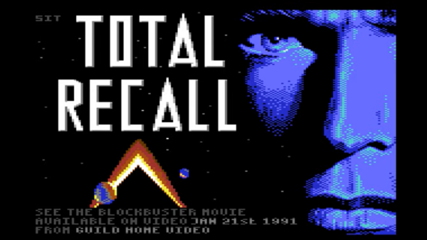 Screenshot from C64 Total Recall longplay at https://www.youtube.com/watch?v=YBKCqPO4Pa4