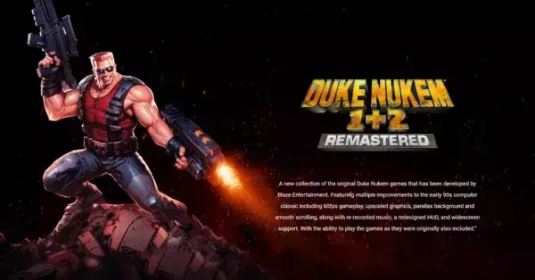 Duke Nukem 1+2 Remastered promo art