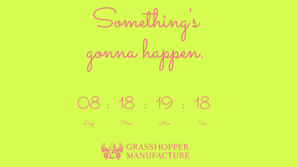 Grasshopper Manufacture countdown website
