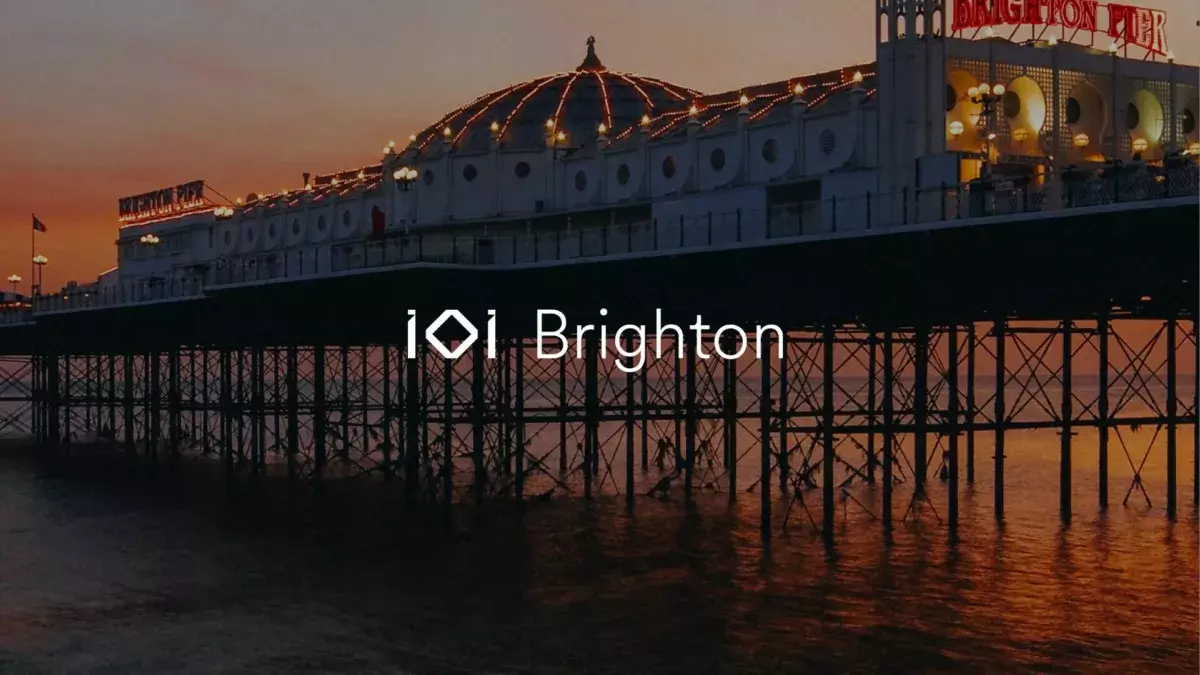 IOI Brighton logo with Brighton pier
