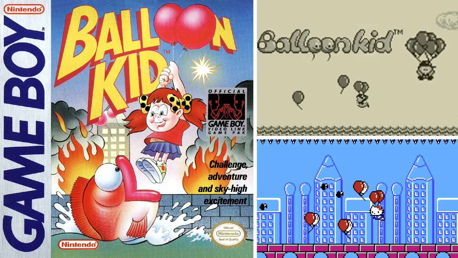 Balloon Kid (Nintendo Game Boy) for sale online