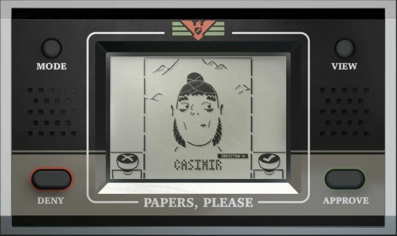 papers please demake lcd please