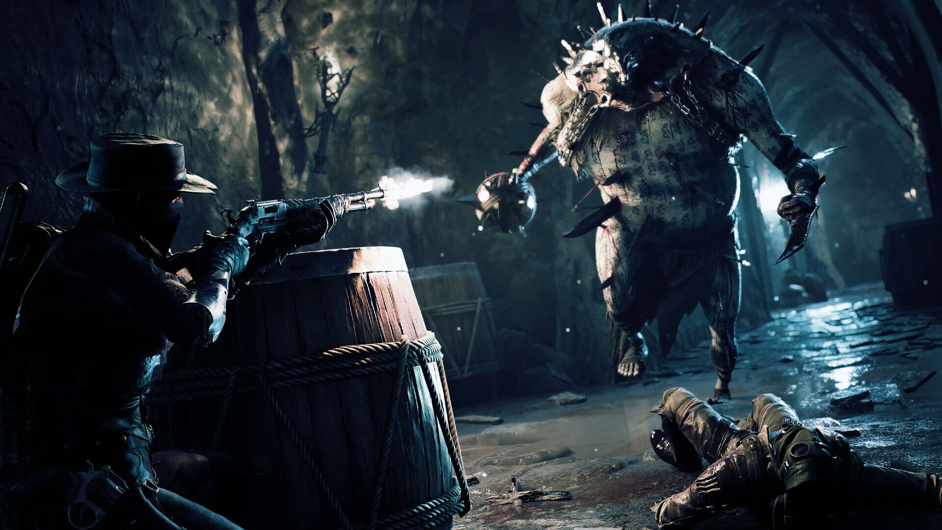 third-person action in Remnant II.