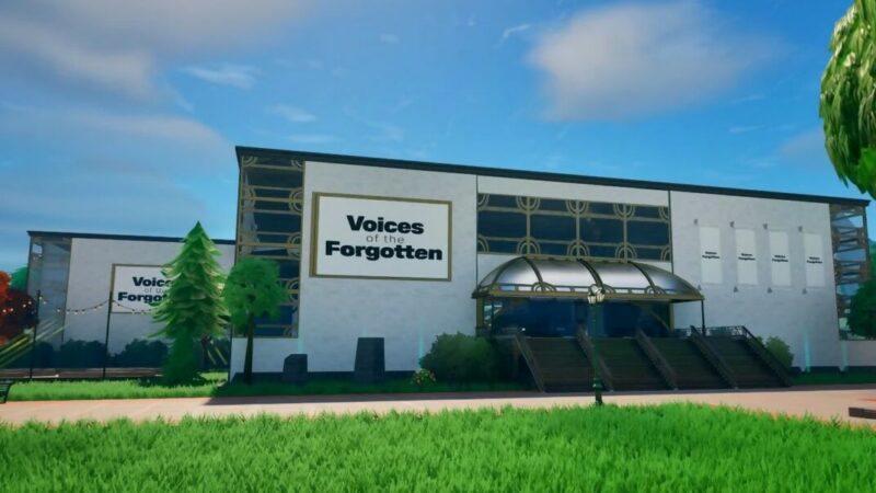 The Voices of the Forgotten Museum in Fortnite.