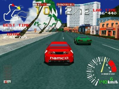 Ridge Racer PS1 screenshot