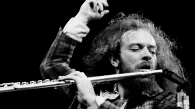 Ian Anderson from Jethro Tull with flute