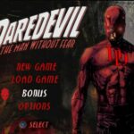 Daredevil PS2 title screen